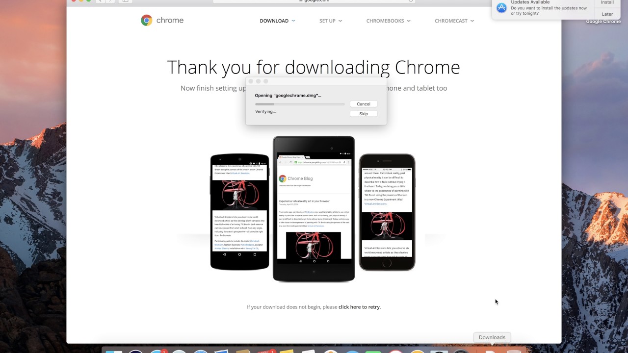install google chrome for mac pro